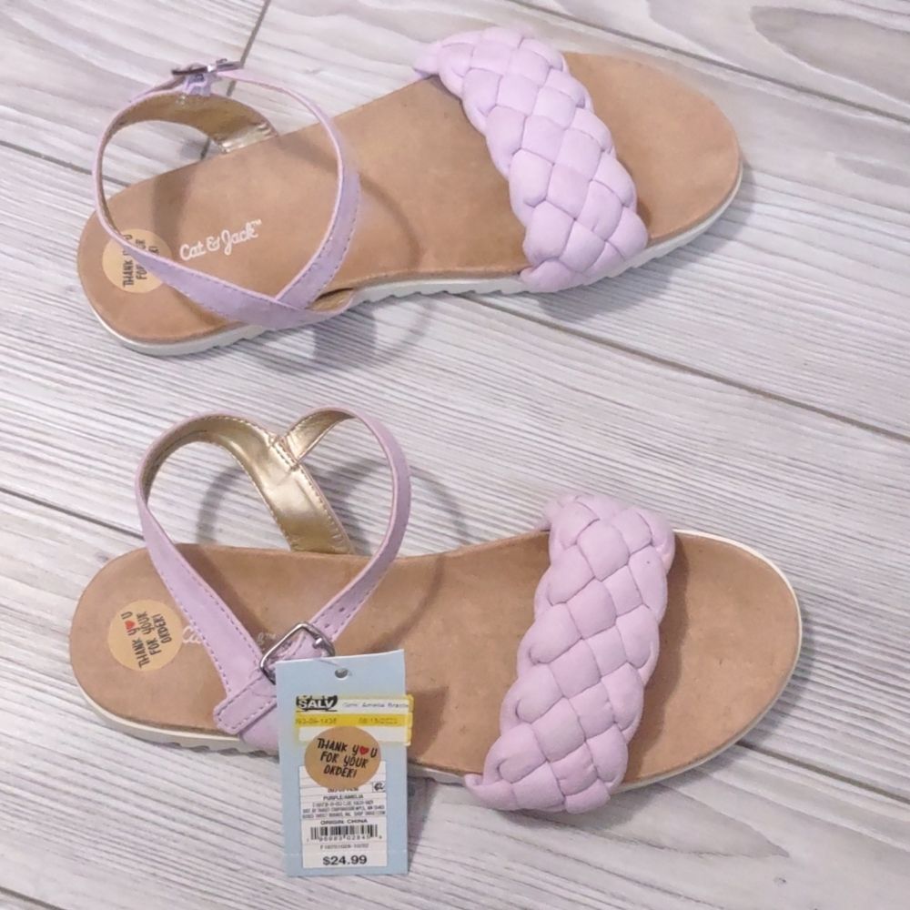 (73-3259)  Cat & Jack Amelia Sandals Sz 5 - Picture 8 of 8
